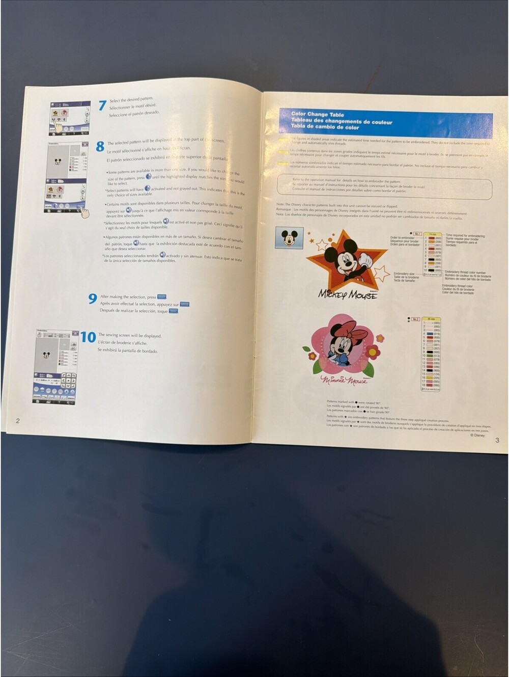 Brother Innovis Embroider Disney Design Guide Booklet - Picture 3 of 7